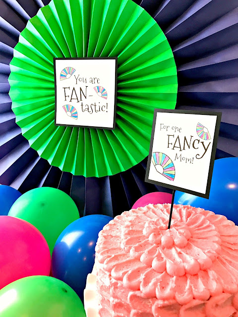Fantastic Party for mom- full of fan puns!