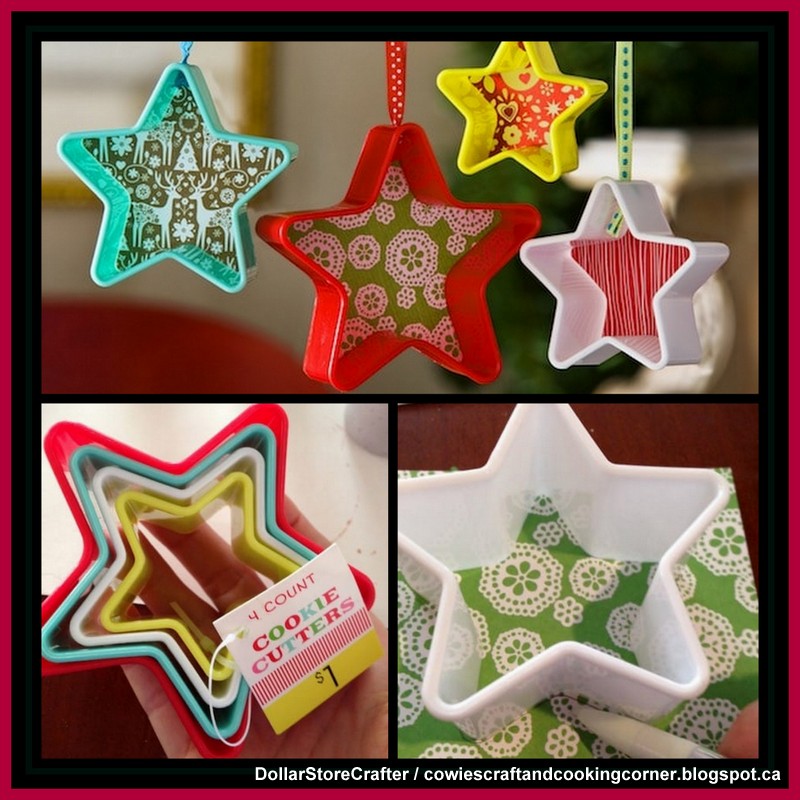Dollar Store Crafter Turn Dollar Tree Cookie Cutters Into Christmas
