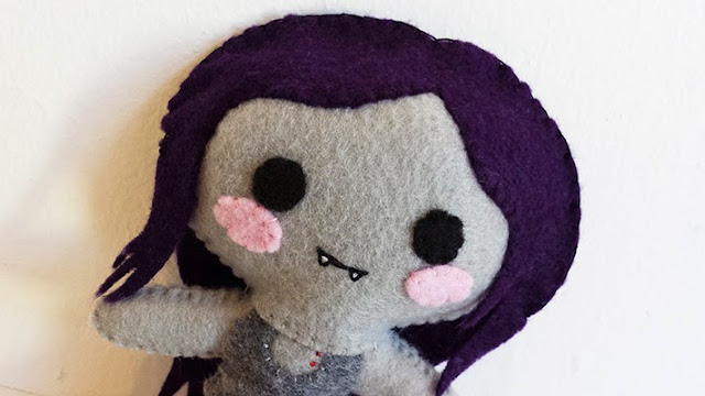 How to Make an Adventure Time Marceline plushie tutorial