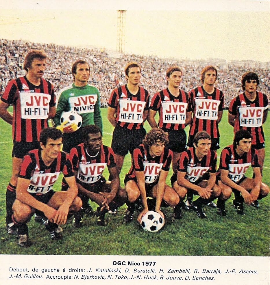 Botões para Sempre Olympique Gymnaste Club de Nice Côte d'Azur