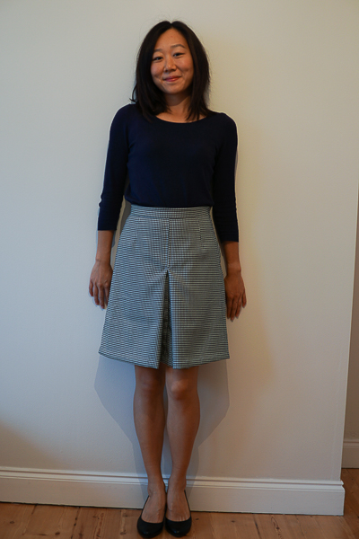 Vintage Simplicity 6091 Inverted Pleated Skirt 