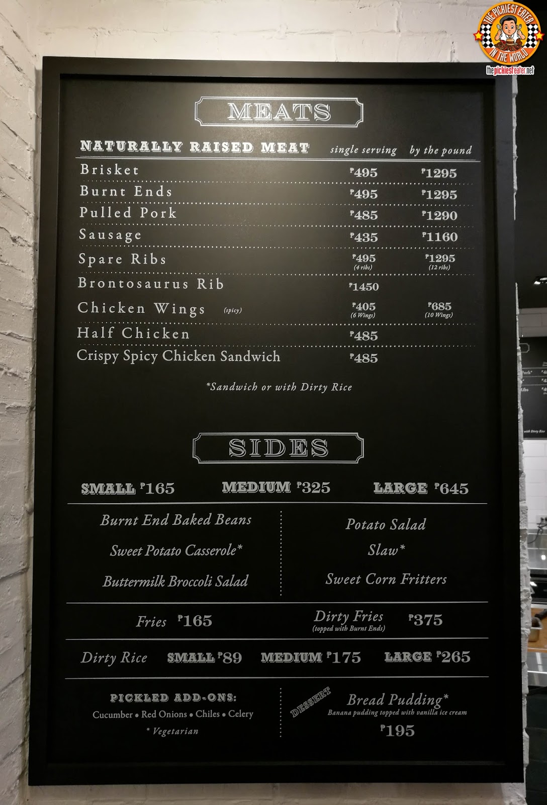 THE PICKIEST EATER IN THE WORLD MIGHTY QUINN'S SLOW SMOKED BARBEQUE