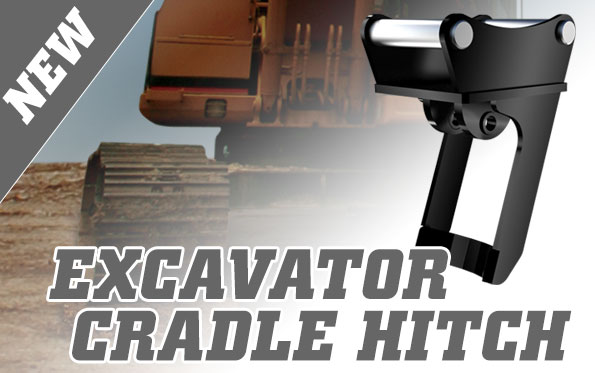 Digga attachment - new excavator cradle hitch New Digga cradle hitch for excavators - Digga attachments