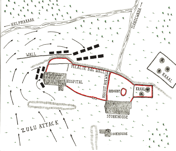 "By the Orders of the Great White Queen" Rorke's Drift Anniversary.