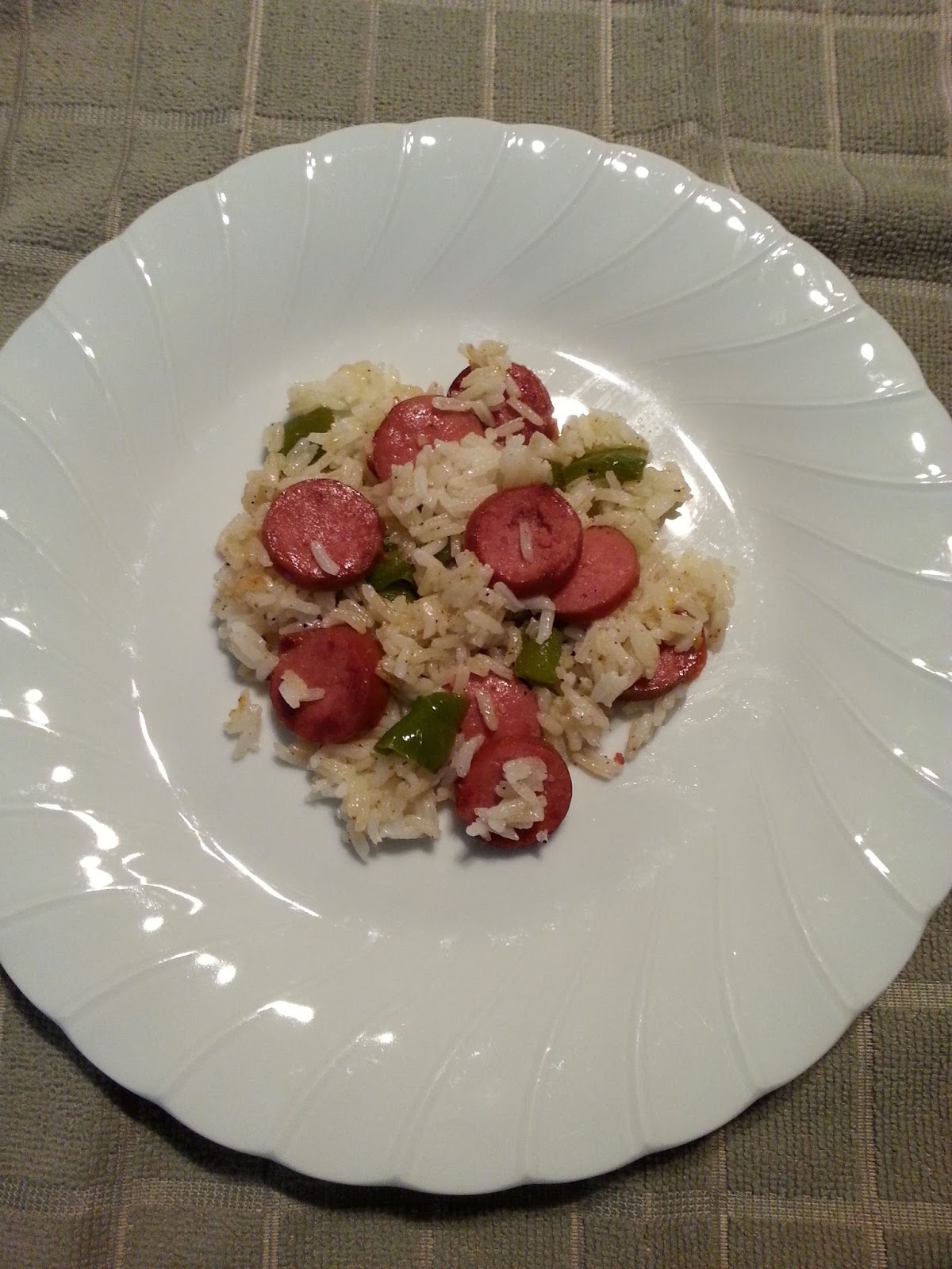 Christine's Pantry Jasmine Rice with Smoked Sausage