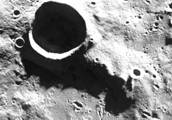 Moon 3d: La Luna es hueca y fue creada por alienígenas luna1 Estructuras en las sombras de la cara oculta de la luna
