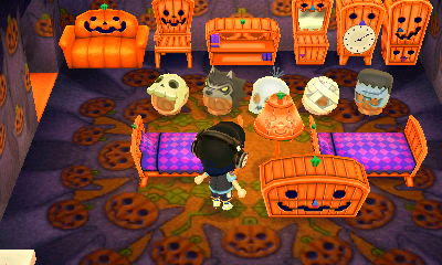 Trattoria Necco Mamma とび森 ハロウィーン 近づいてきましたね の巻