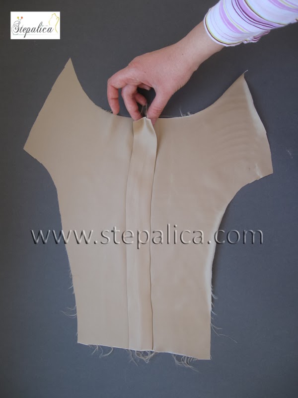 Štepalica How to add a commodity pleat to a jacket lining