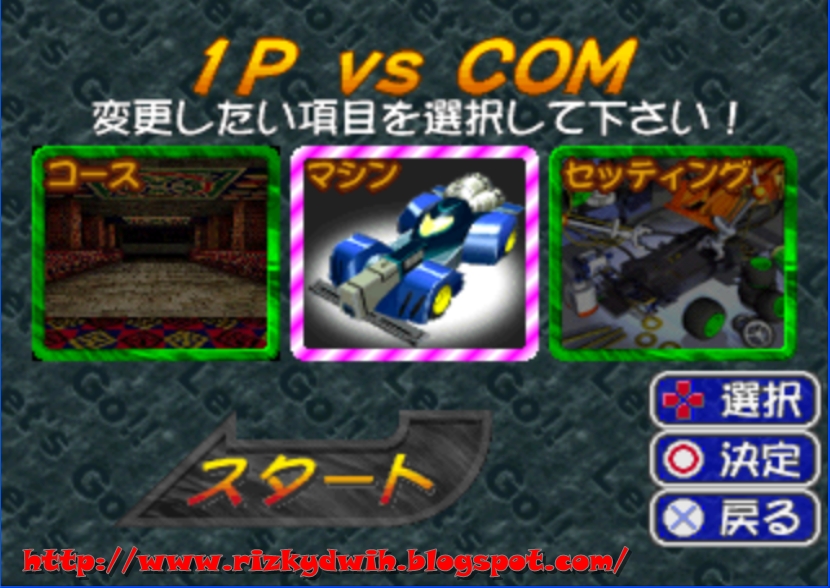 (pSX ISO) Eternal Wings Bakusou Kyoudai Lets & Go ( Tamiya) Rizky