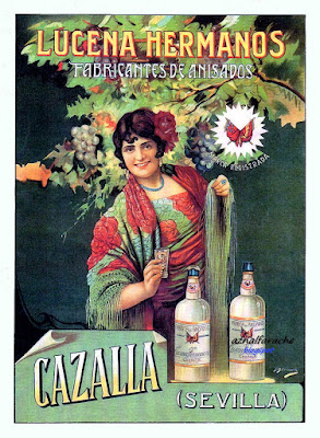Cartel publicitario de Lucena Hermanos (1930) - CAZALLA - Juan José Barreira Polo Cartel publicitario de Lucena Hermanos (1930) - CAZALLA - Juan José Barreira Polo