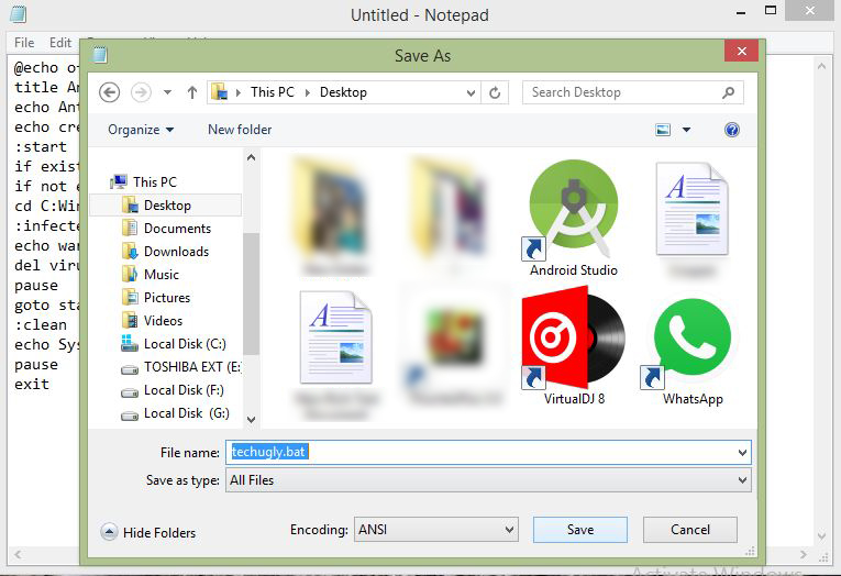 How to Create Antivirus Using Notepad With in 60 Seconds Tech Ugly