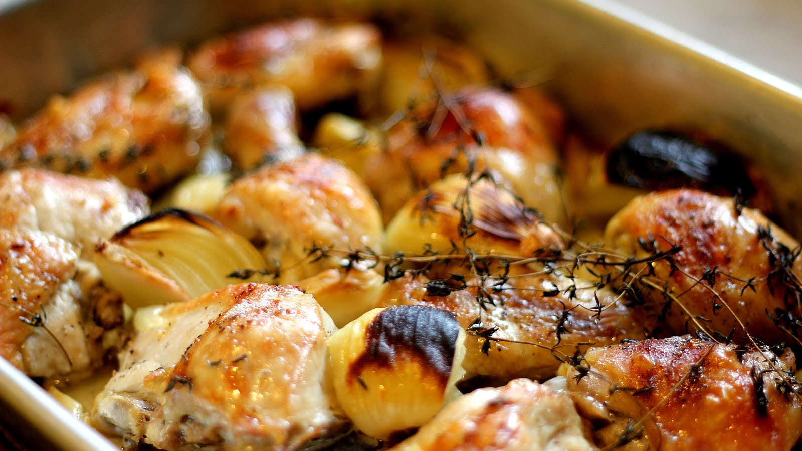 Roast Chicken Pieces And Vegetables Vege Choices