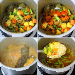 pressure vegetable cooker pulao tomato without mins under