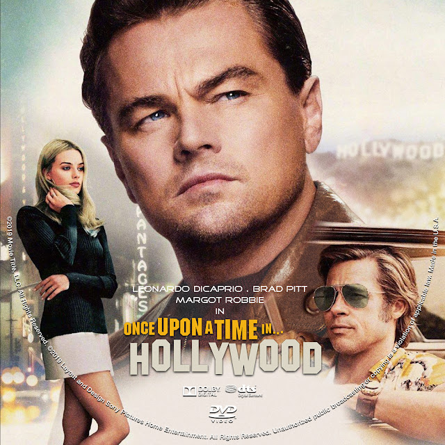 Once Upon a Time in Hollywood DVD Cover Once Upon a Time in Hollywood DVD Cover