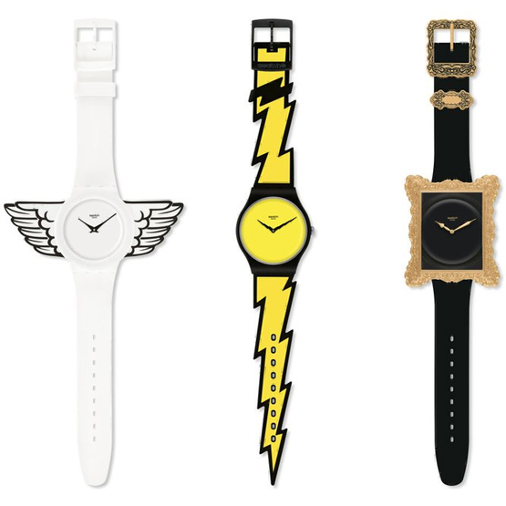 relojes Swatch diseñados por Jeremy Scott