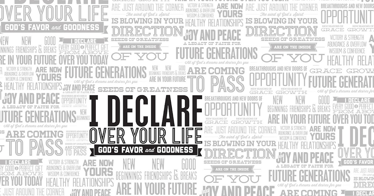 Day 1-31 From Joel Osteen's Book, "I Declare" ~ Spiritual Inspiration
