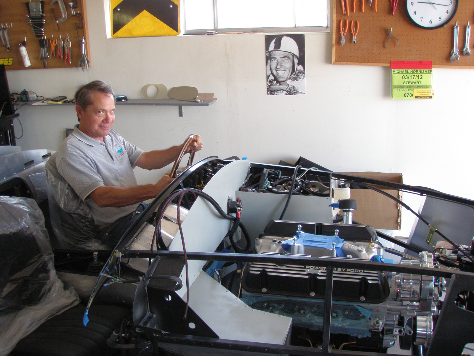 FFR MK4 Cobra: Engine Install