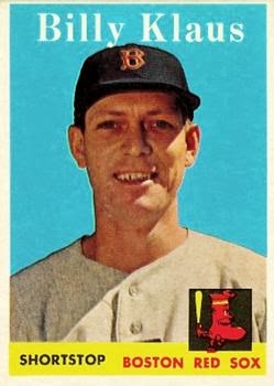 '59 topps: one f/g card at a time: #299 Billy Klaus
