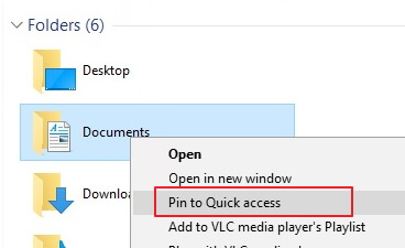 File Explorer - Pin to Quick Access windows-10-get-help-with-file-explorer-pin-to-quick-access