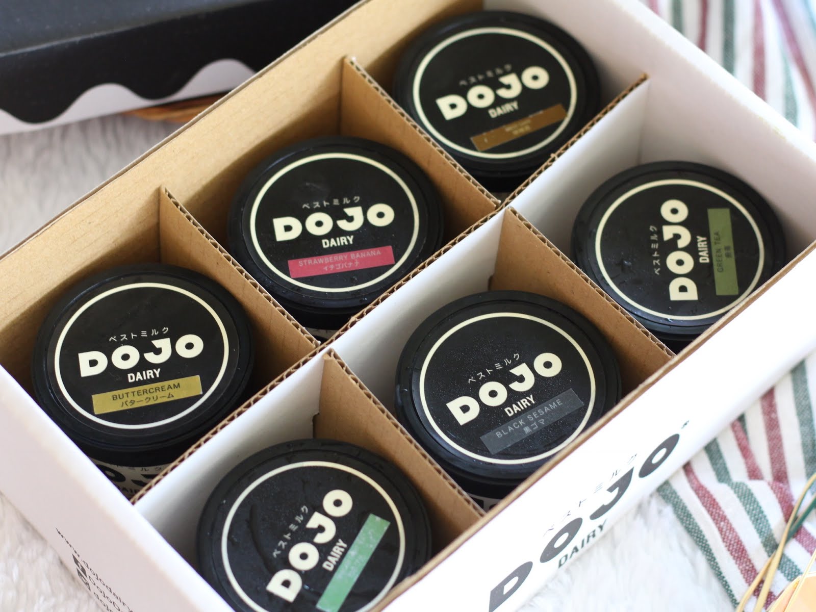 Wasabi Flavored Ice Cream and More at Dojo Dairy Gastronomida