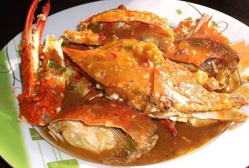 Masakan nusantara Indonesia Resep Kepiting Saus Asam Manis