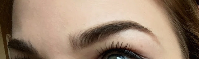 Eyebrow using MAC Fluidline Brow Gelcreme in Deep dark brunette Eyebrow