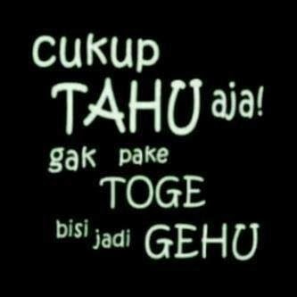 Kumpulan Dp BBM Bahasa Sunda lucu Terbaru 2014