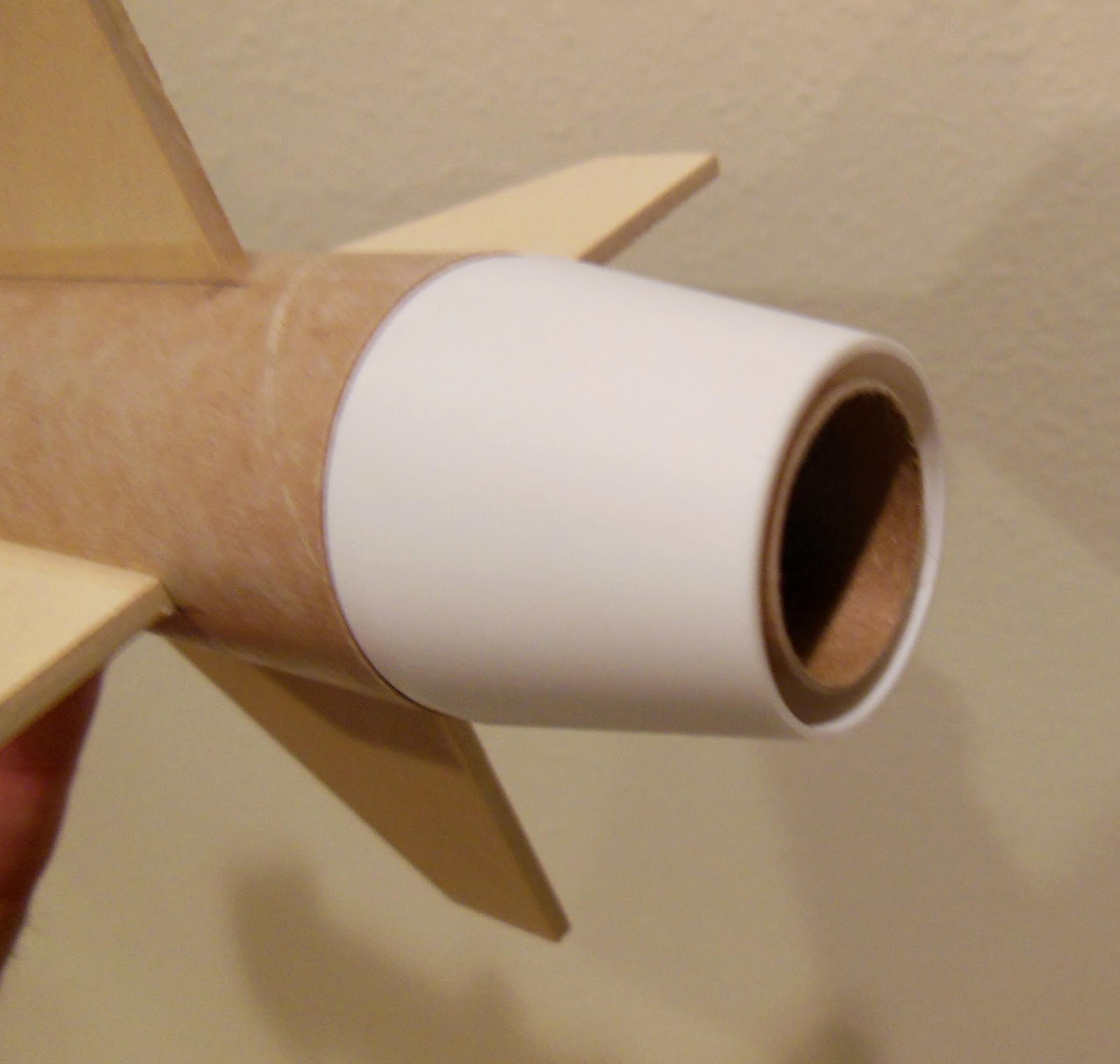 Model Rocket Building Estes Bullpup Build Part 6, Engine Mount Glue and Alignment