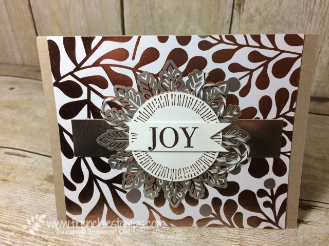 Christmas Pines, Foil Snowflakes, Year of Cheer Paper, Cheer to the Year