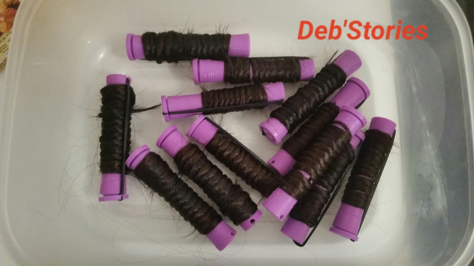 Mettre les perm rods dans un bol puis y ajouter de leau bouillante
