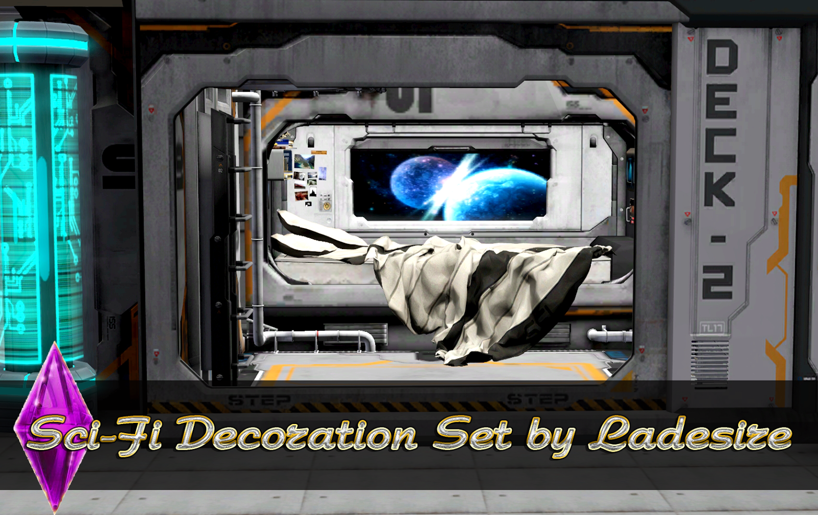 Decorative Sci-fi Set by Ladesire | Plastic Surgery1600 x 1007