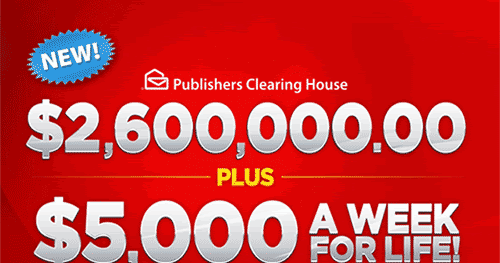 Pch Dream Car >> House of Sweepstakes: PCH.com $5,000 a Week for Life Sweepstakes Pch Dream Car >> House of Sweepstakes: PCH.com $5,000 a Week for Life Sweepstakes