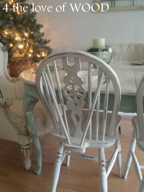 4 the love of wood PAINTING AN ANTIQUE DINING TABLE