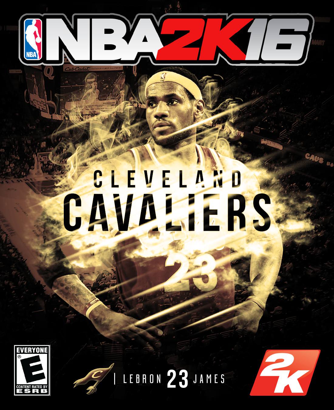 NBA 2K16 Custom Covers - Cleveland Cavaliers