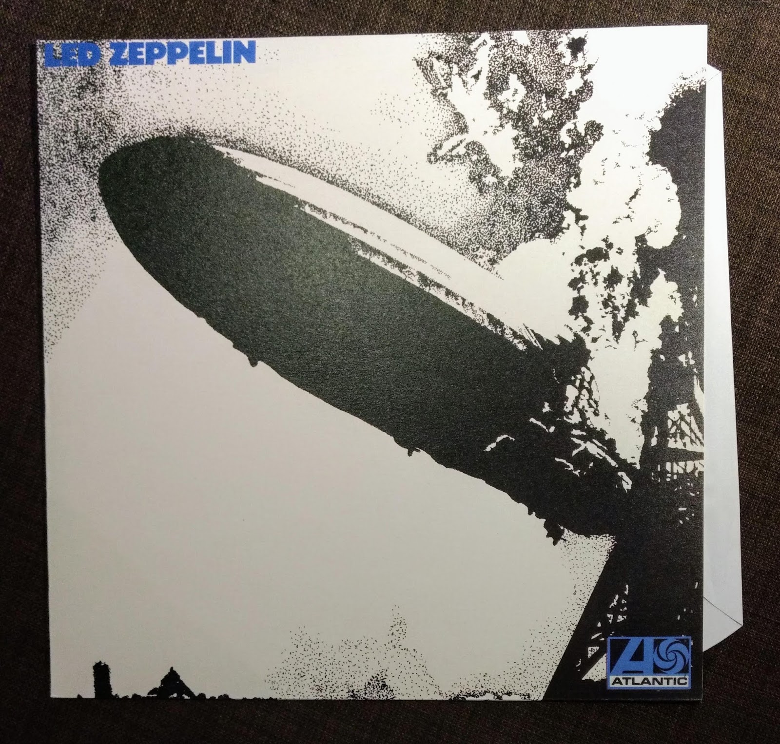 presenting my record collection Led Zeppelin ‎ Led Zeppelin (blue lettering edition) 1969*****