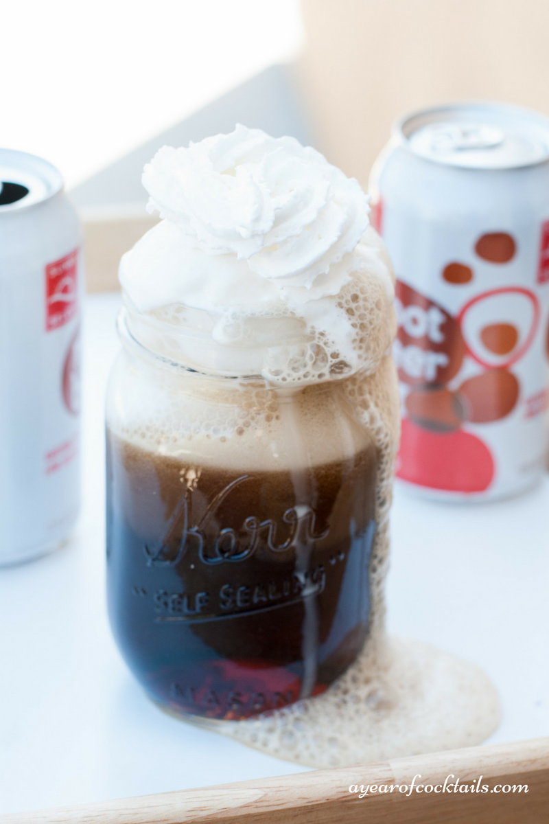 Spiked Root Beer Float A Year of Cocktails