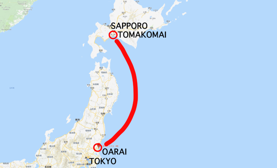 JAPANKURU Travel to Hokkaido ⚓ Take a Ferry from Tokyo to Hokkaido