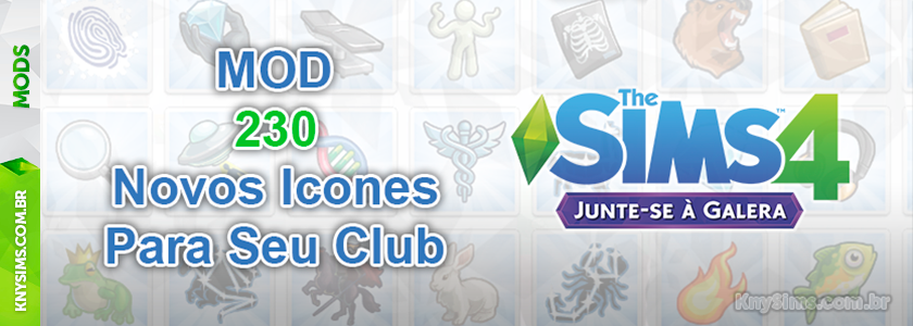 Download Mod Mais Ícones Para Club (More Icons for clubs) - The Sims 4