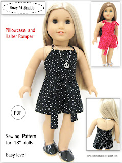 Pillowcase and Halter Romper PDF Instant Download Buy Now 4.50