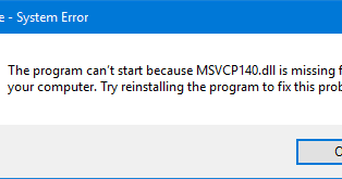 msvcp140.dll download windows 7