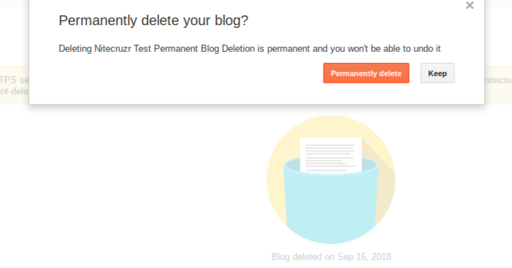 Delete Permanently Means Delete Permanently