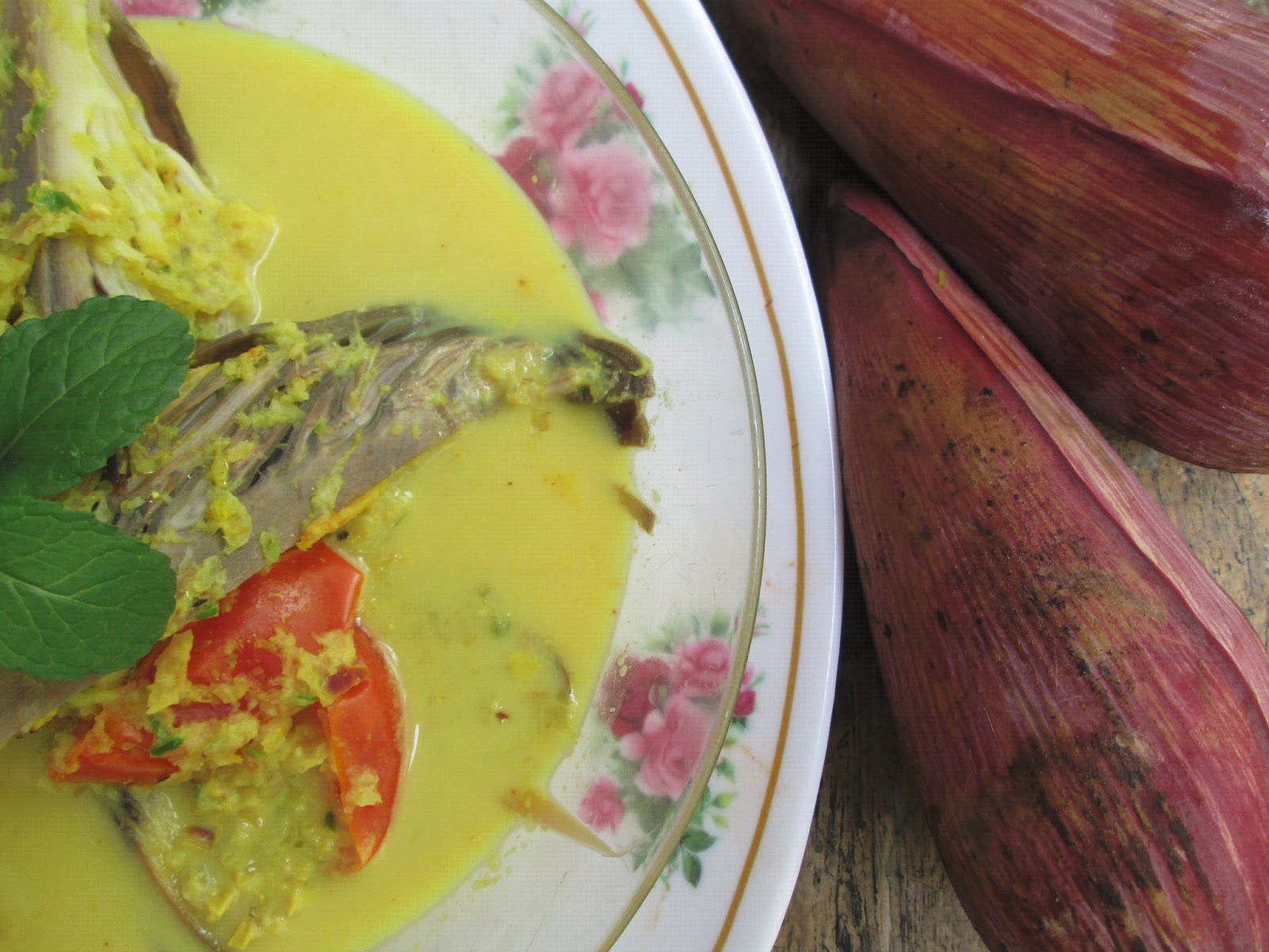 Masak jantung pisang