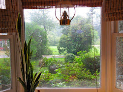 rainy cozy rain summer window room behind raspberry jam outside crocheted drink recliners chilly