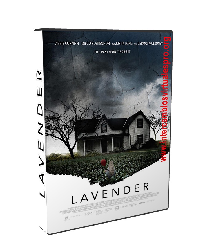 Lavender poster box cover