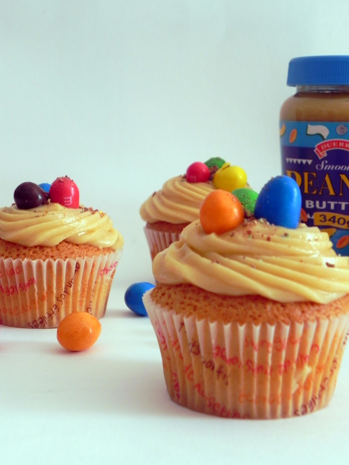 entre mets et délices Cupcakes au beurre de cacahuète