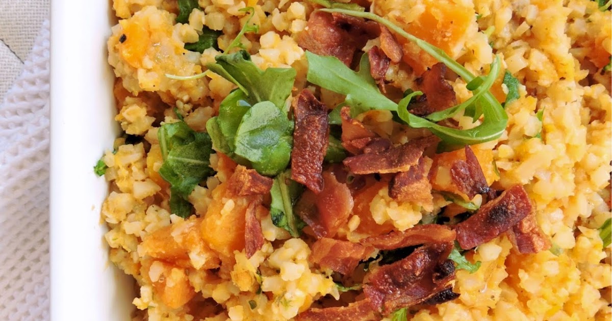 Just Jessie B Butternut Squash Cauliflower "Risotto"