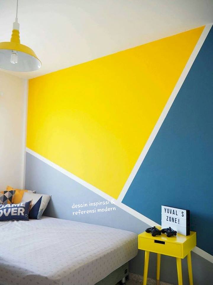 memilih warna cat dinding rumah dan cara mengecat dinding kekinian Jual Pigura, Lukisan, Mahar