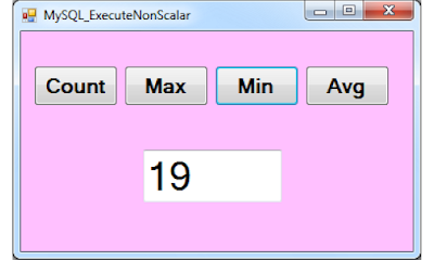 C# Use ExecuteScalar With MySQL Database