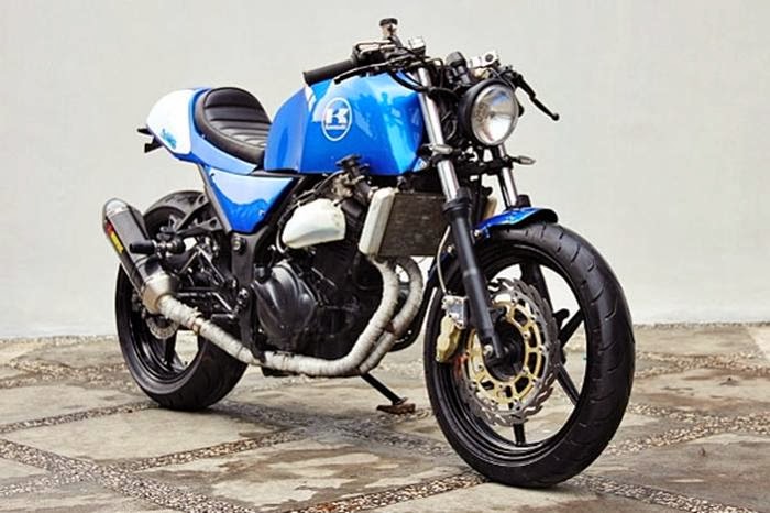 Gambar Modifikasi Kawasaki Ninja 250 Super Keren