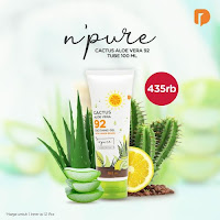 Dusdusan N'Pure Cactus Aloe Vera 92 Tube 100 ML (Set of 12) ANDHIMIND